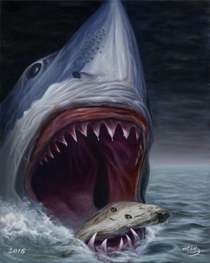 Driftwood's Odyssey: Taiwan's Indomitable - A Paint Artwork by Time Lin